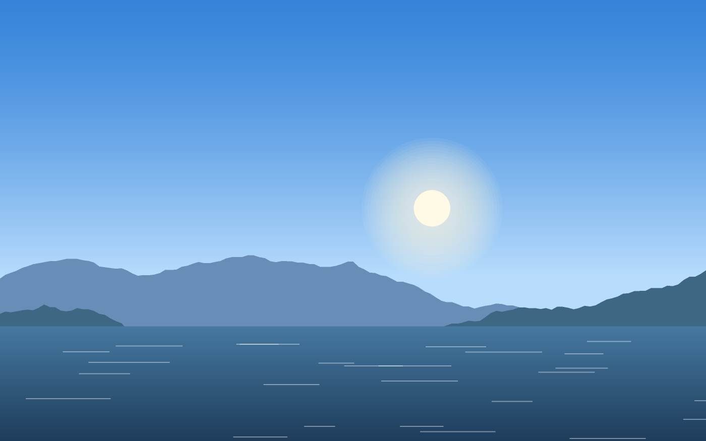 Landschaftsillustration