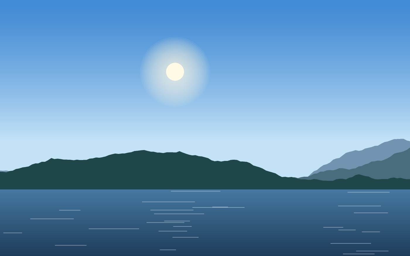 Landschaftsillustration