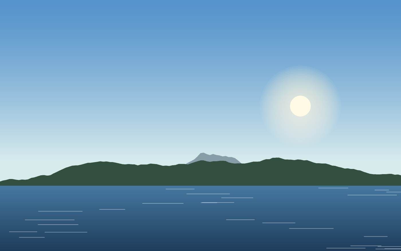 Landschaftsillustration