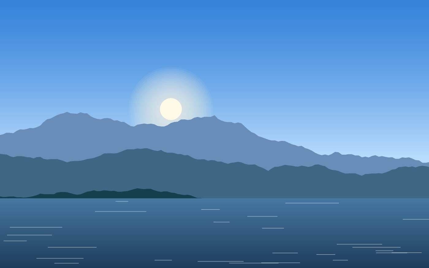 Landschapsillustratie