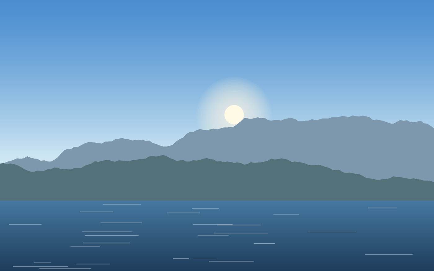 Landschaftsillustration