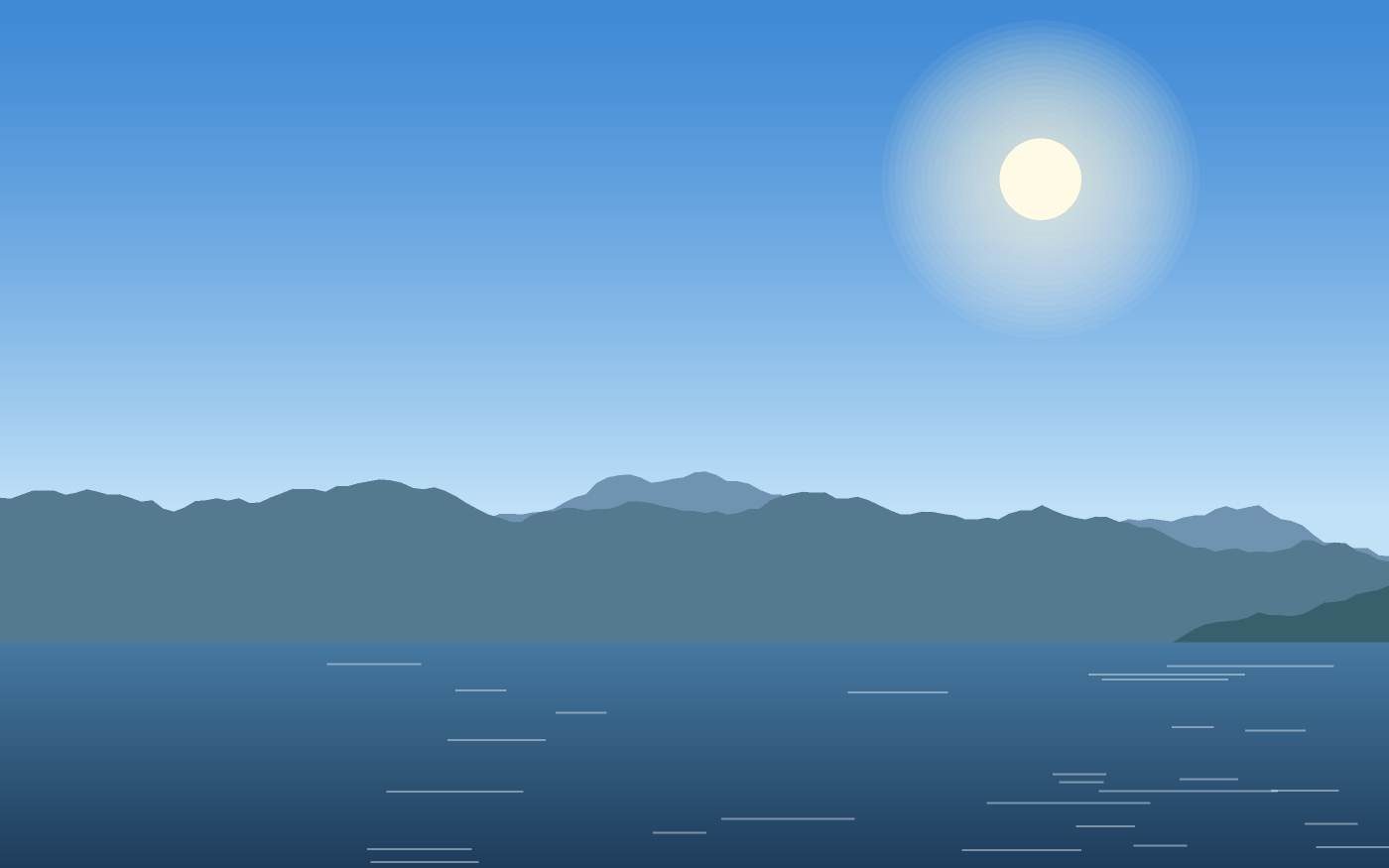 Ilustrace krajiny