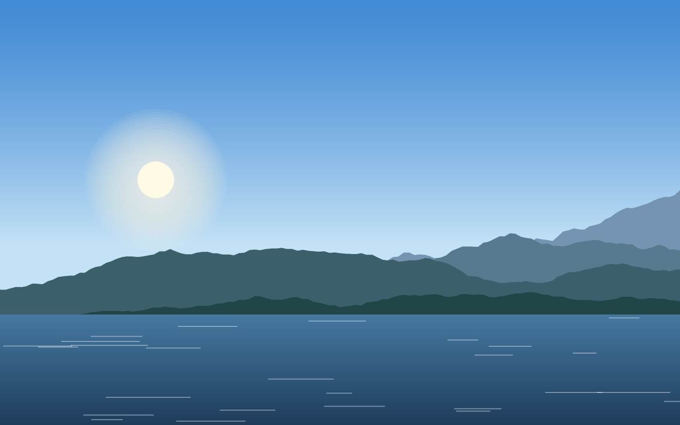 Ilustrace krajiny