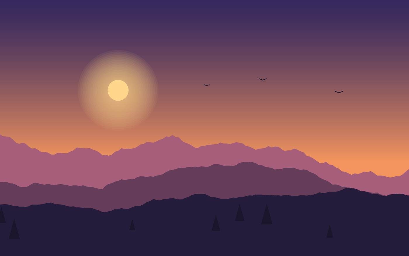 Landskabsillustration
