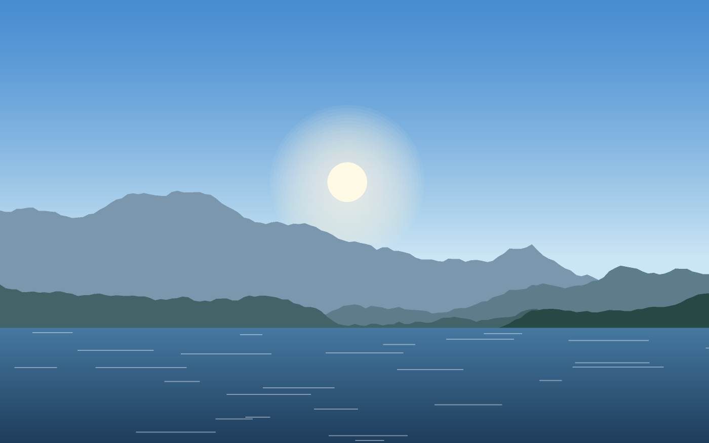 Landskabsillustration