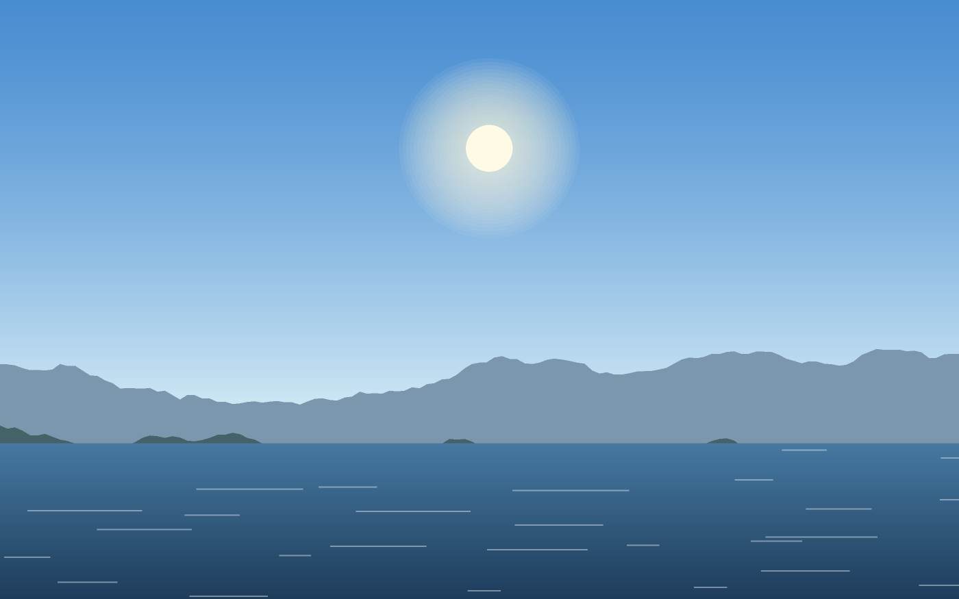 Ilustración de un paisaje