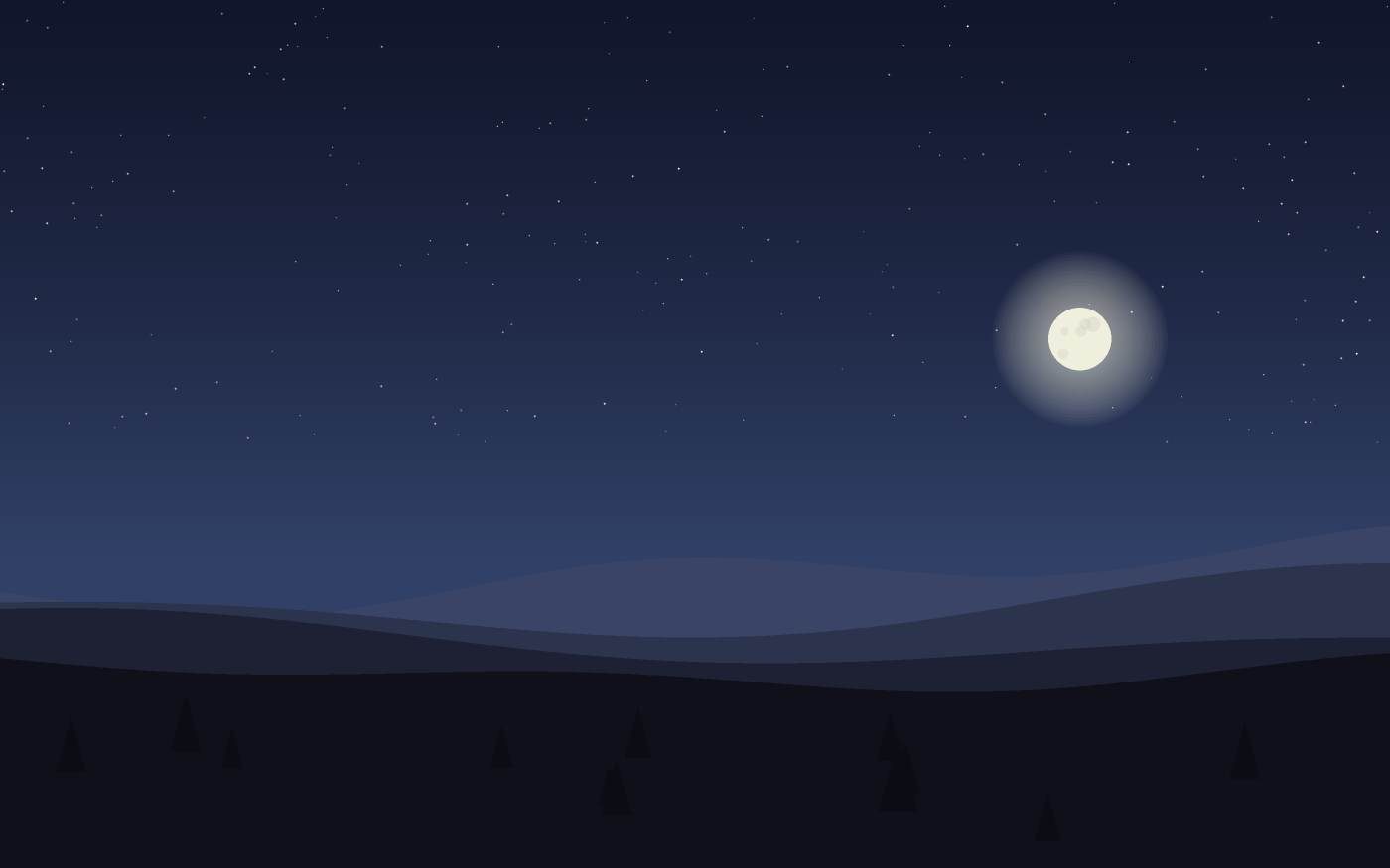 Illustrazione di un paesaggio