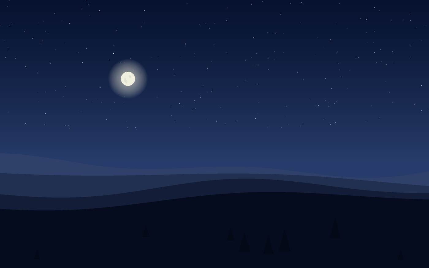 Landschapsillustratie