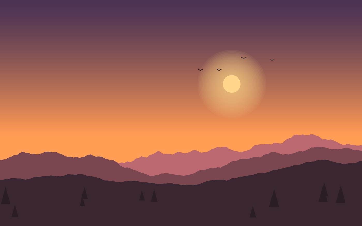 Landskapsillustration