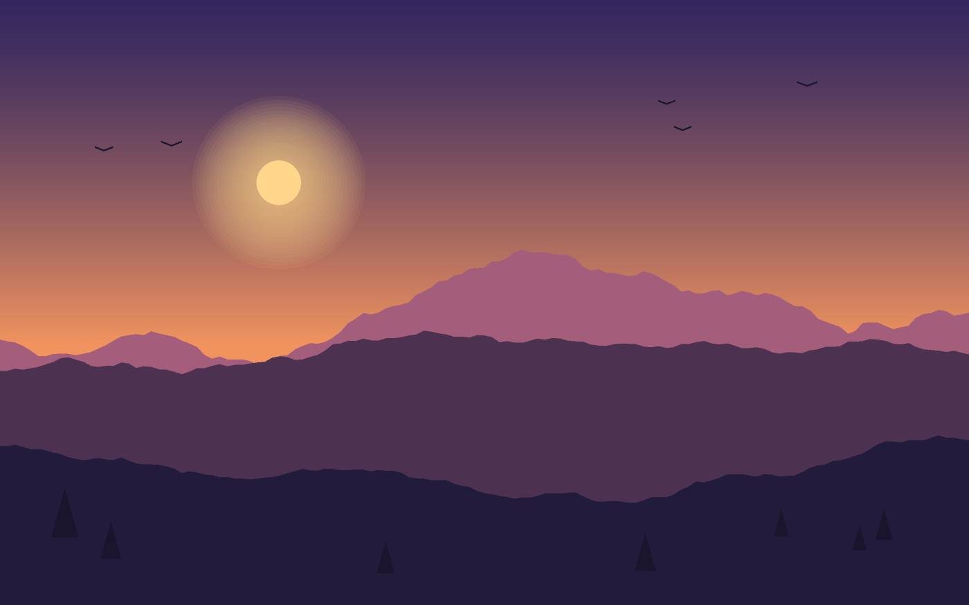 Landskapsillustration