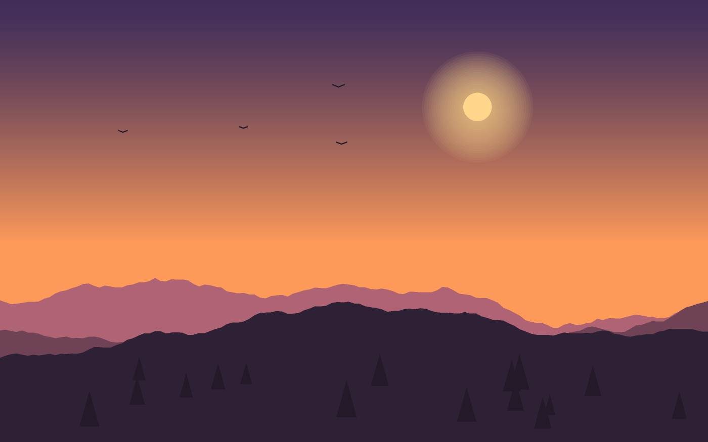 Landscape illustration