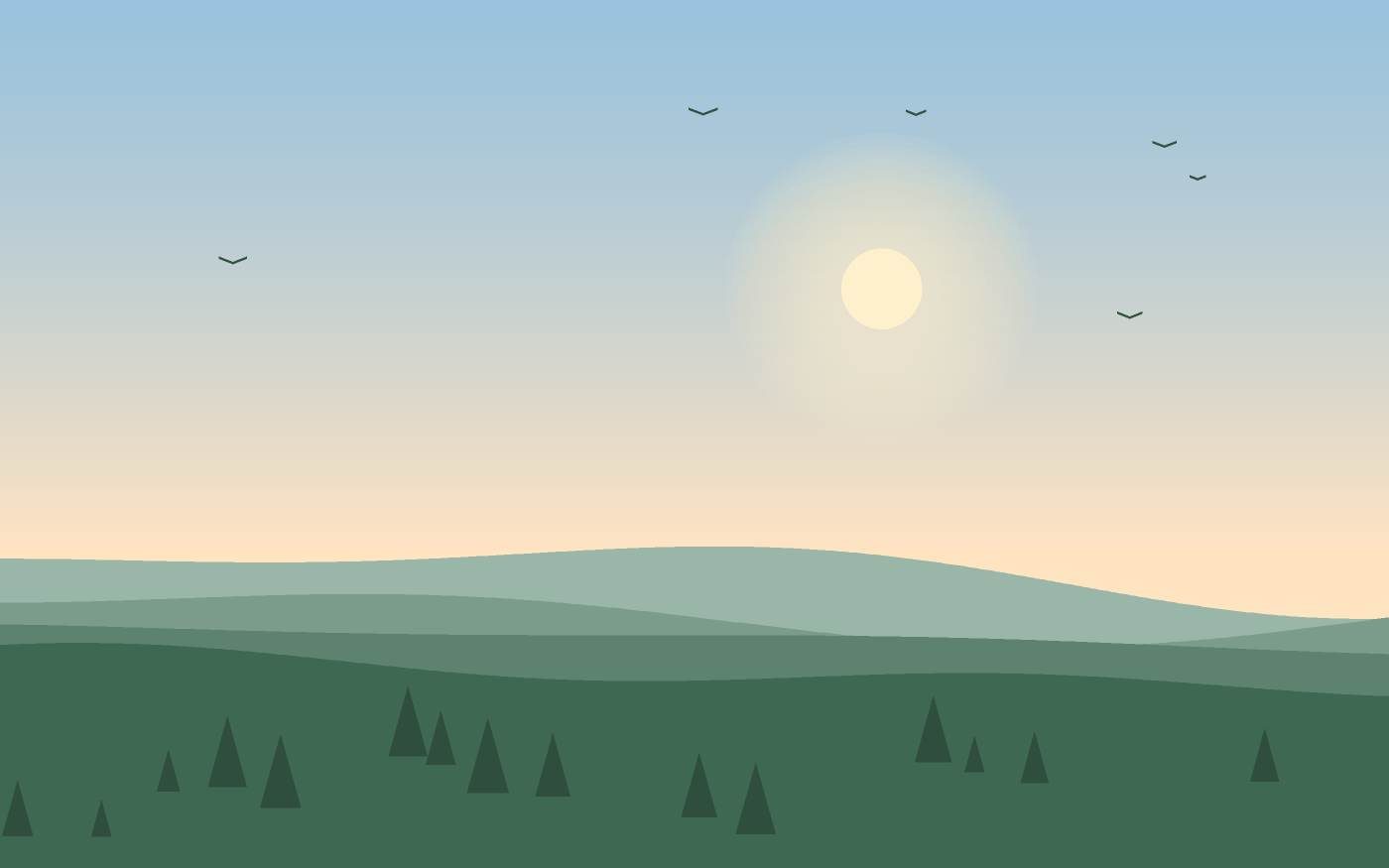 Landscape illustration